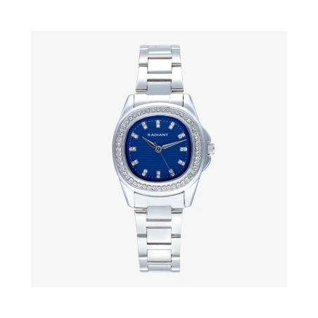 Reloj Radiant Scape Plateado y Azul Analógico Mujer RA637202
