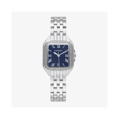 Reloj Radiant Bahamas Mujer Plateado y Azul Analógico RA643203