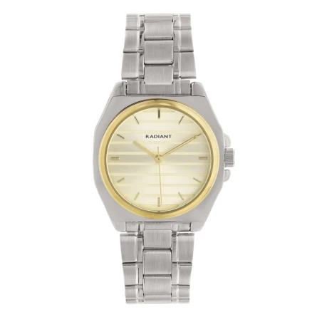 Reloj Radiant Brigitte Plateado y Dorado Analógico Mujer RA671203