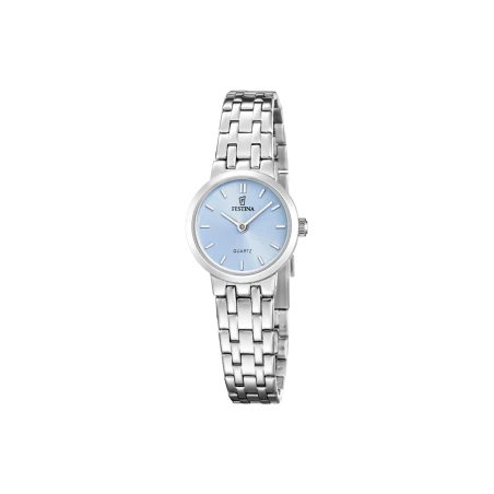 Reloj Festina Mademoiselle Plateado y Azul Analógico Mujer F20746/3