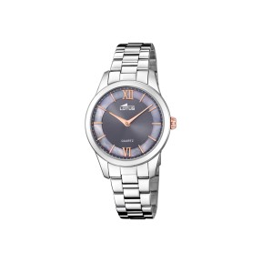 Reloj  Lotus Trendy Plateado y Gris Analógico Mujer 18889/4
