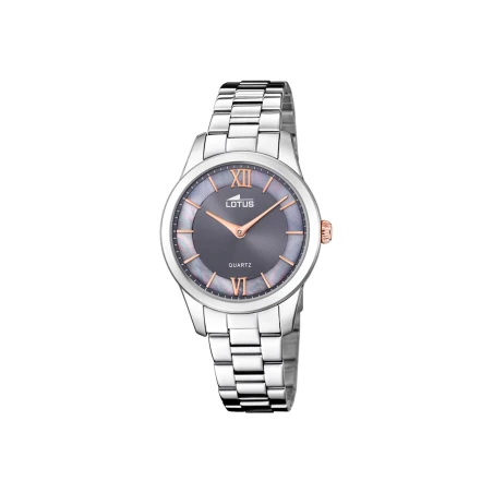 Reloj  Lotus Trendy Plateado y Gris Analógico Mujer 18889/4