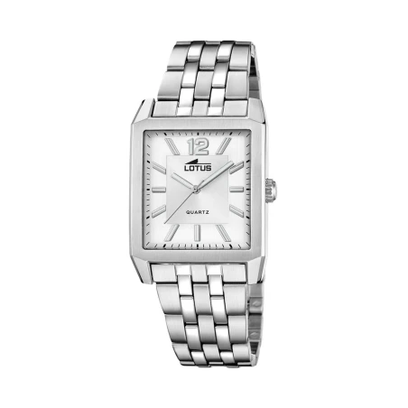 Reloj Lotus Square Series Plateado Analógico Unisex 18983/1