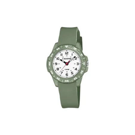 Reloj Calypso Junior Collection Verde y Blanco Analógico Niño K5821/2