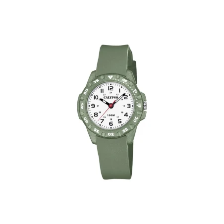 Reloj Calypso Junior Collection Verde y Blanco Analógico Niño K5821/2