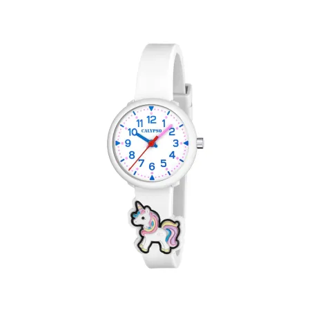 Reloj Calypso My First Watch Blanco Analógico Niña K5844/1