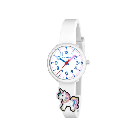 Reloj Calypso My First Watch Blanco Analógico Niña K5844/1