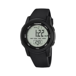Reloj Calypso Splash Negro Digital Hombre K5698/6