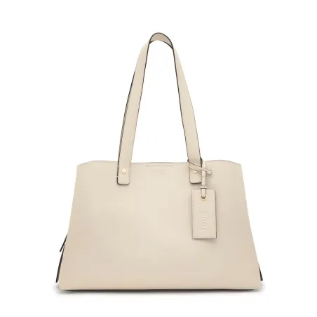 Bolso City TOUS The Citybow Beige Mediano 2002355101