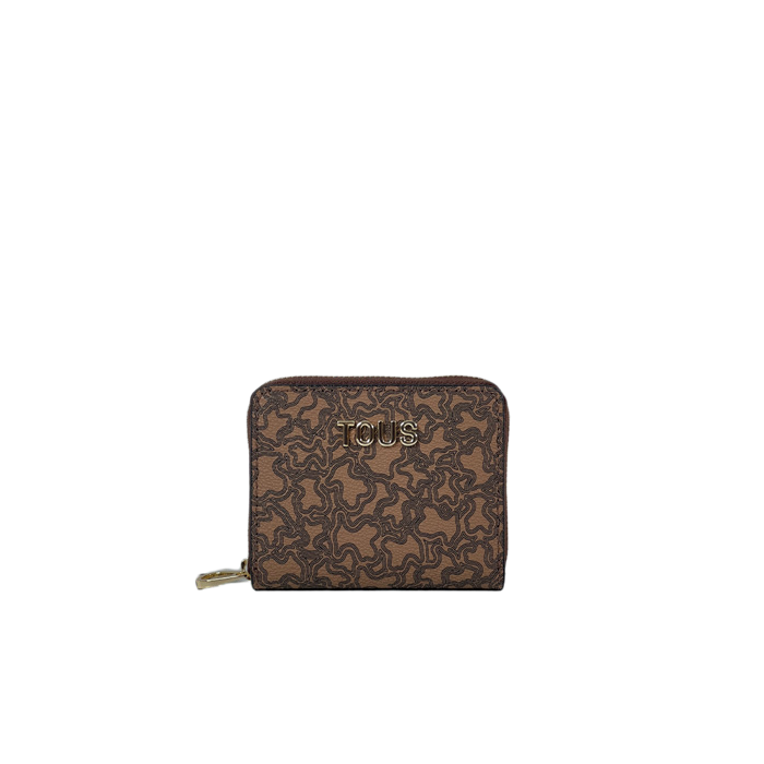 Monedero TOUS Kaos Mini Lines Marrón 2002380651