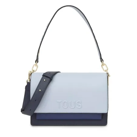 Bolso Bandolera TOUS Audree Safiano Azul Marino Mediano 2002358233