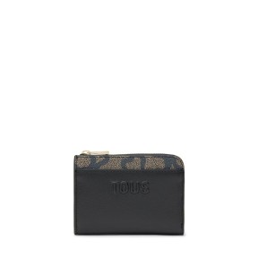 Monedero Tarjetero TOUS Kaos Icon Negro 2002357451
