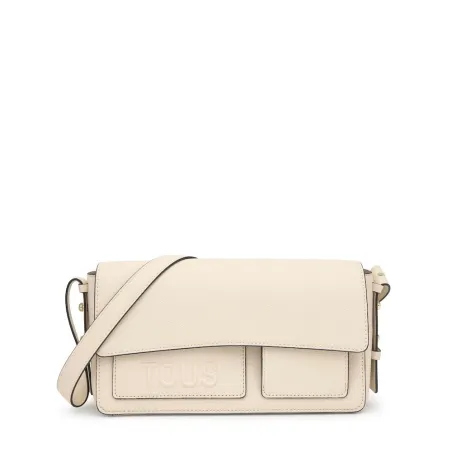 Bandolera TOUS Back To Basics Beige Mediana 2002381501