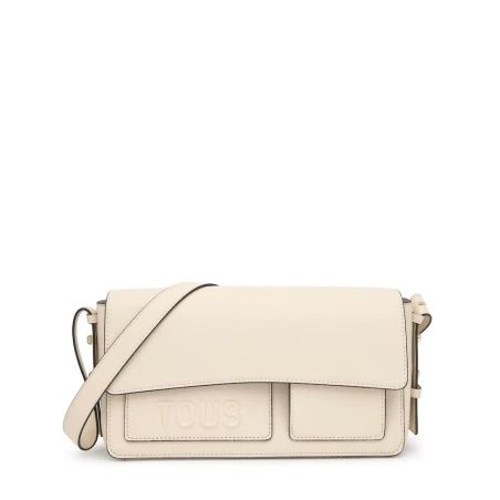 Bandolera TOUS Back To Basics Beige Mediana 2002381501