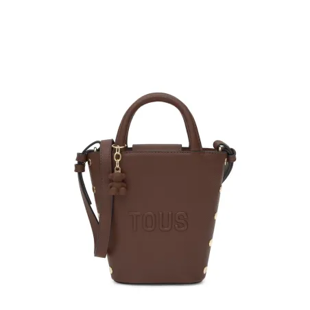 Mini Bolso TOUS Back To Basics Marrón 2002358933
