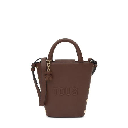 Mini Bolso TOUS Back To Basics Marrón 2002358933