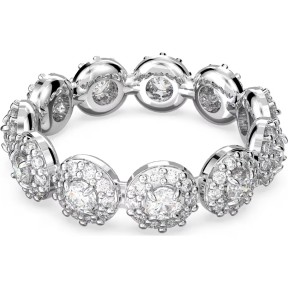 Anillo Swarovski Una Angelic Baño Rodio y Cristales...