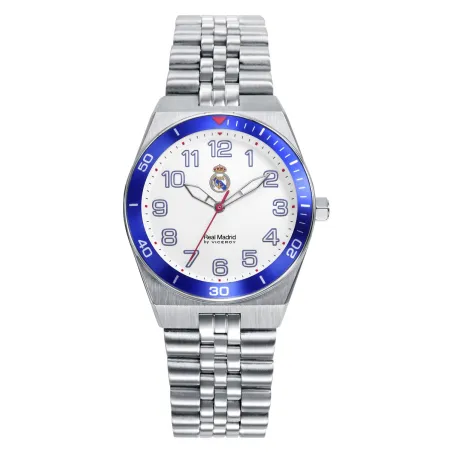 Reloj Viceroy Real Madrid Plateado, Azul y Blanco Analógico Niño 41154-05