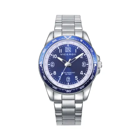 Reloj Viceroy Next Plateado y Azul Analógico Niño 401461-34