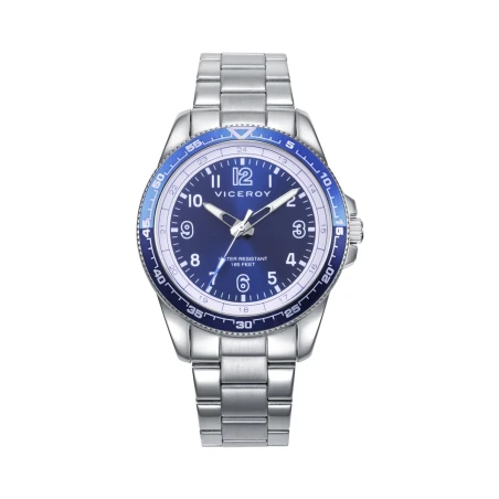 Reloj Viceroy Next Plateado y Azul Analógico Niño 401461-34
