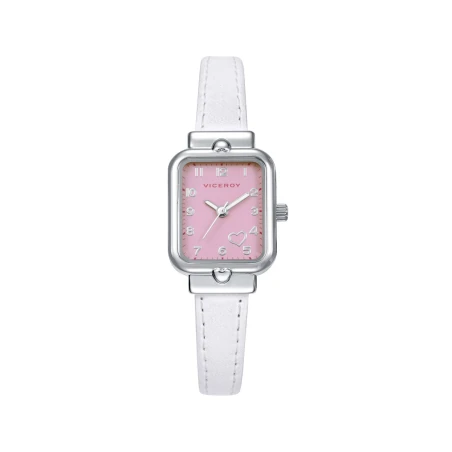 Reloj Viceroy Sweet Blanco y Rosa Analógico Niña 401330-75