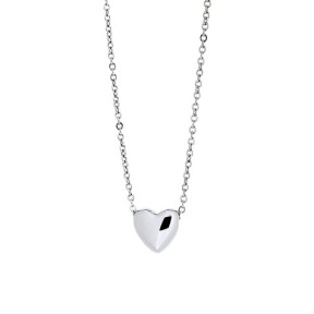 Collar Vidal&Vidal Cor liso Corazón Baño Plata X2826839