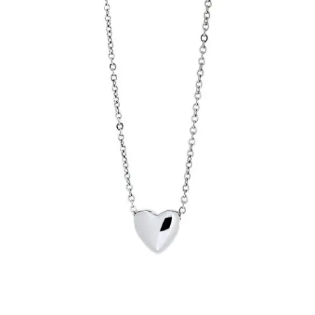 Collar Vidal&Vidal Cor liso Corazón Baño Plata X2826839