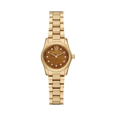 Reloj Michael Kors Dorado y Marrón Analógico Mujer  MK7578