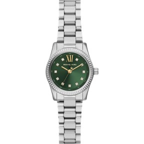 Reloj Michael Kors Plateado y Verde Analógico Mujer MK7580