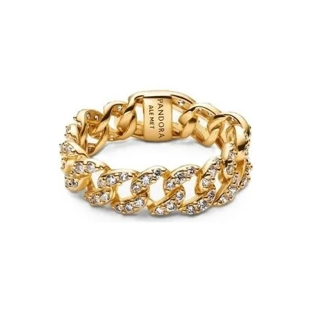 Anillo Pandora Cadena Cubana 163557C01