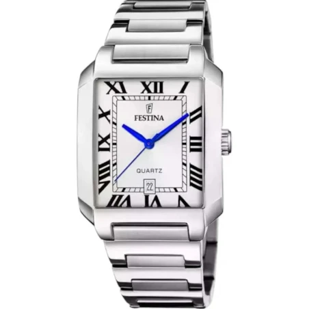 Reloj Festina On The Square Plateado Analógico Hombre F20677/1