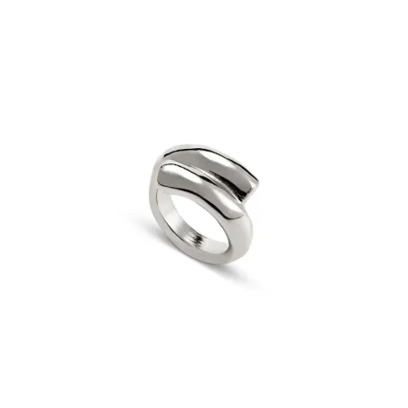 Anillo UNOde50 Forma Tubular Baño Plata ANI0709MTL000
