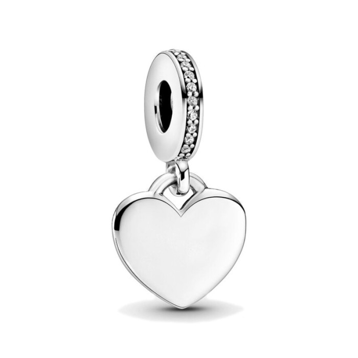 Charm Colgante Pandora Corazón Grabable 798761C01