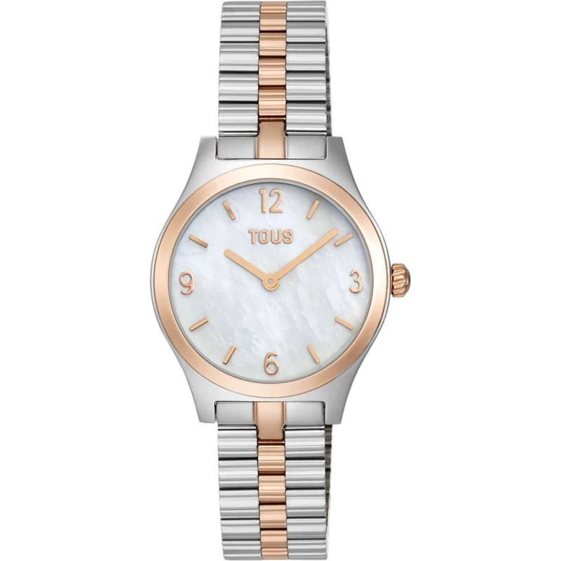 Reloj TOUS Epic Icon Plateado y Rosado Analógico Mujer 3000149300