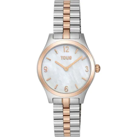 Reloj TOUS Epic Icon Plateado y Rosado Analógico Mujer 3000149300
