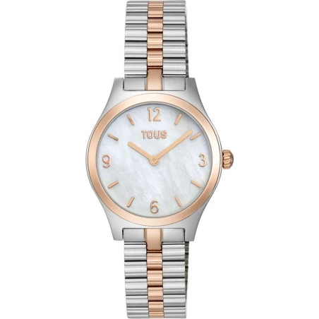 Reloj TOUS Epic Icon Plateado y Rosado Analógico Mujer 3000149300