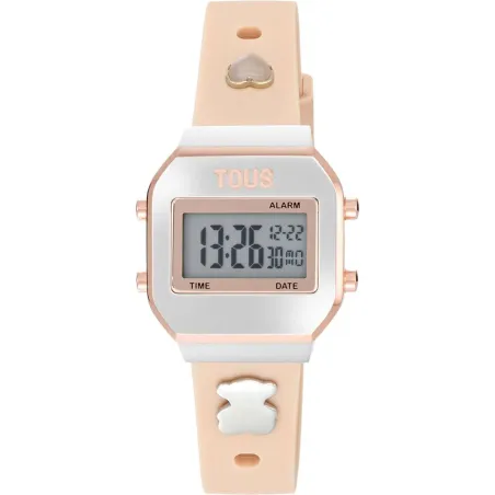 Reloj TOUS XPRESurSLF Plateado y Rosa Digital Niña 3000150900
