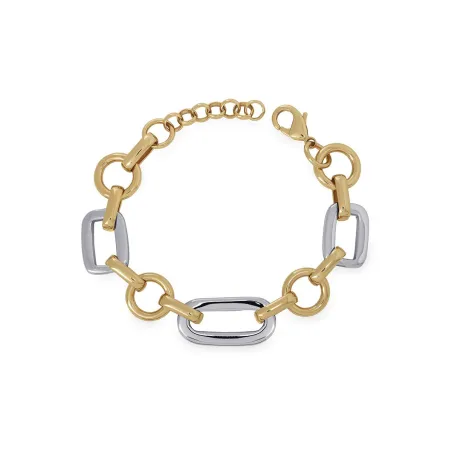Pulsera Vidal&Vidal Bival Eslabones Baño Bicolor X9825517