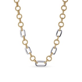 Collar Vidal&Vidal Bival Eslabones Baño Bicolor X9825642