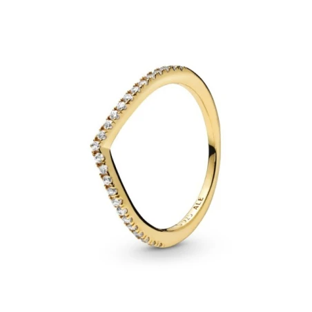 Anillo Pandora Deseo Tiara Baño Oro 168758C01