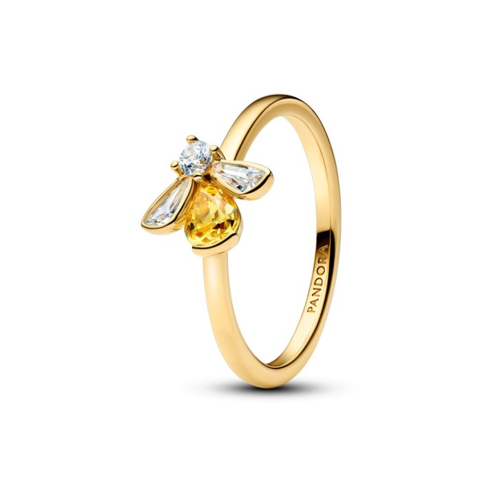 Anillo Pandora Abeja Baño Oro 164562C01