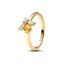 Anillo Pandora Abeja Baño Oro 164562C01