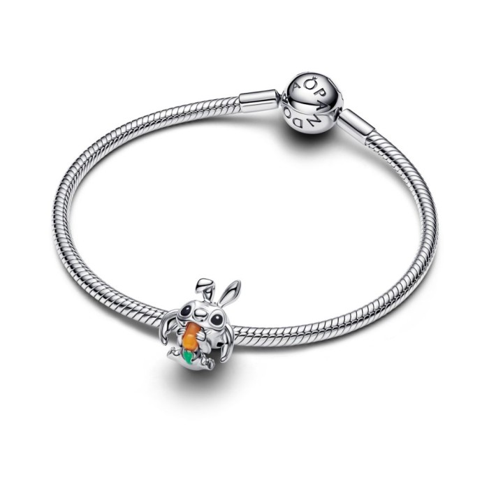 Charm Pandora Stitch Conejito de Pascua Disney...