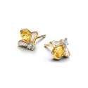 Pendientes Pandora Abeja Baño Oro 264559C01