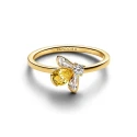 Anillo Pandora Abeja Baño Oro 164562C01