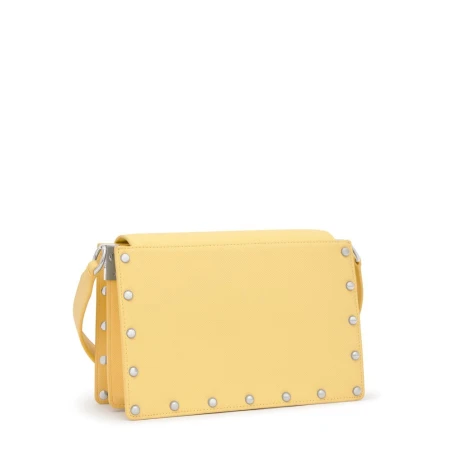 Bolso Bandolera TOUS Audree Studs Amarillo Mediano 2002375205