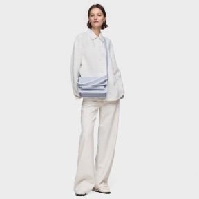 Bolso Bandolera TOUS Audree Pipings Azul Grisaceo Mediano... 2