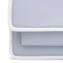 Bolso Bandolera TOUS Audree Pipings Azul Grisaceo Mediano 2002375134