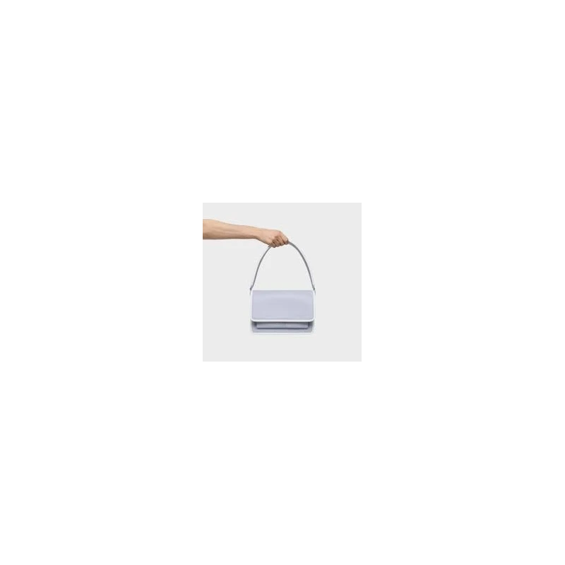Bolso Bandolera TOUS Audree Pipings Azul Grisaceo Mediano 2002375134