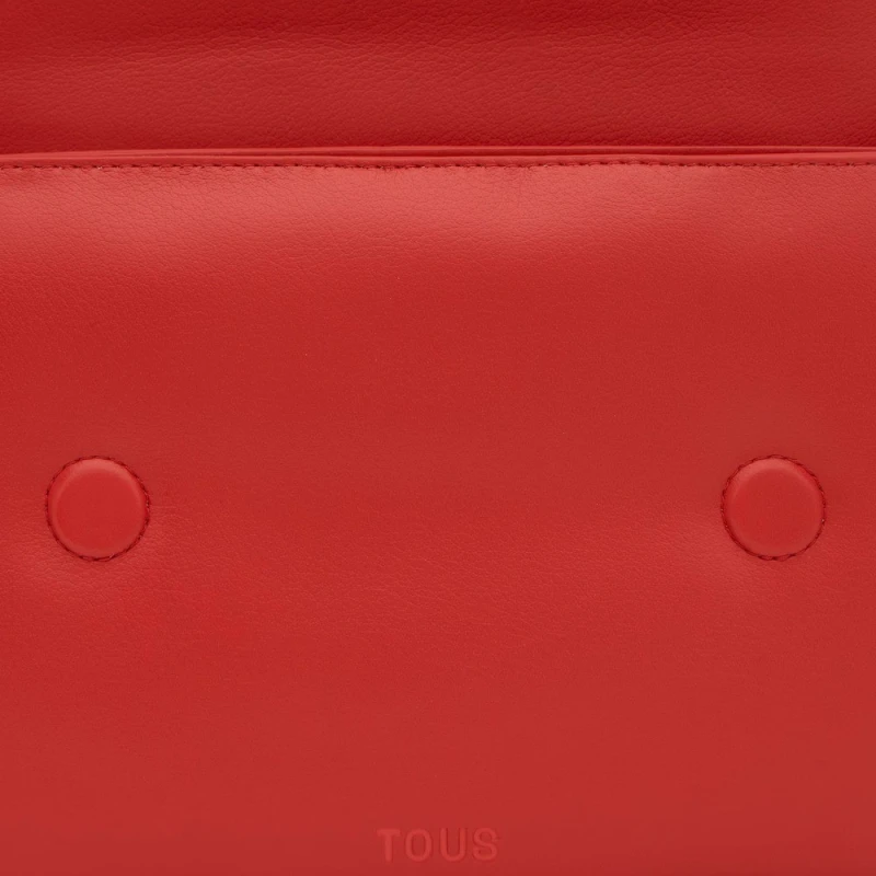 Bolso Bandolera TOUS Audree Soft Rojo Mediano 2002358317
